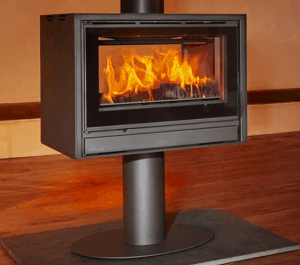 Opus Cubic Tempo 100I Double Sided Stove