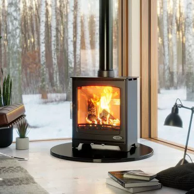 Henley Stoves Willow Eco 6.5kw Multi Fuel Stove - N.E. Stoves
