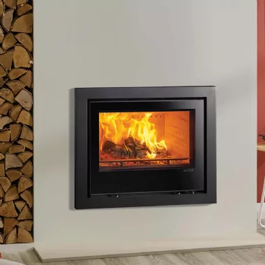 STOVAX Elise Glass 680 Cassette Woodburning Stove - N.E. Stoves